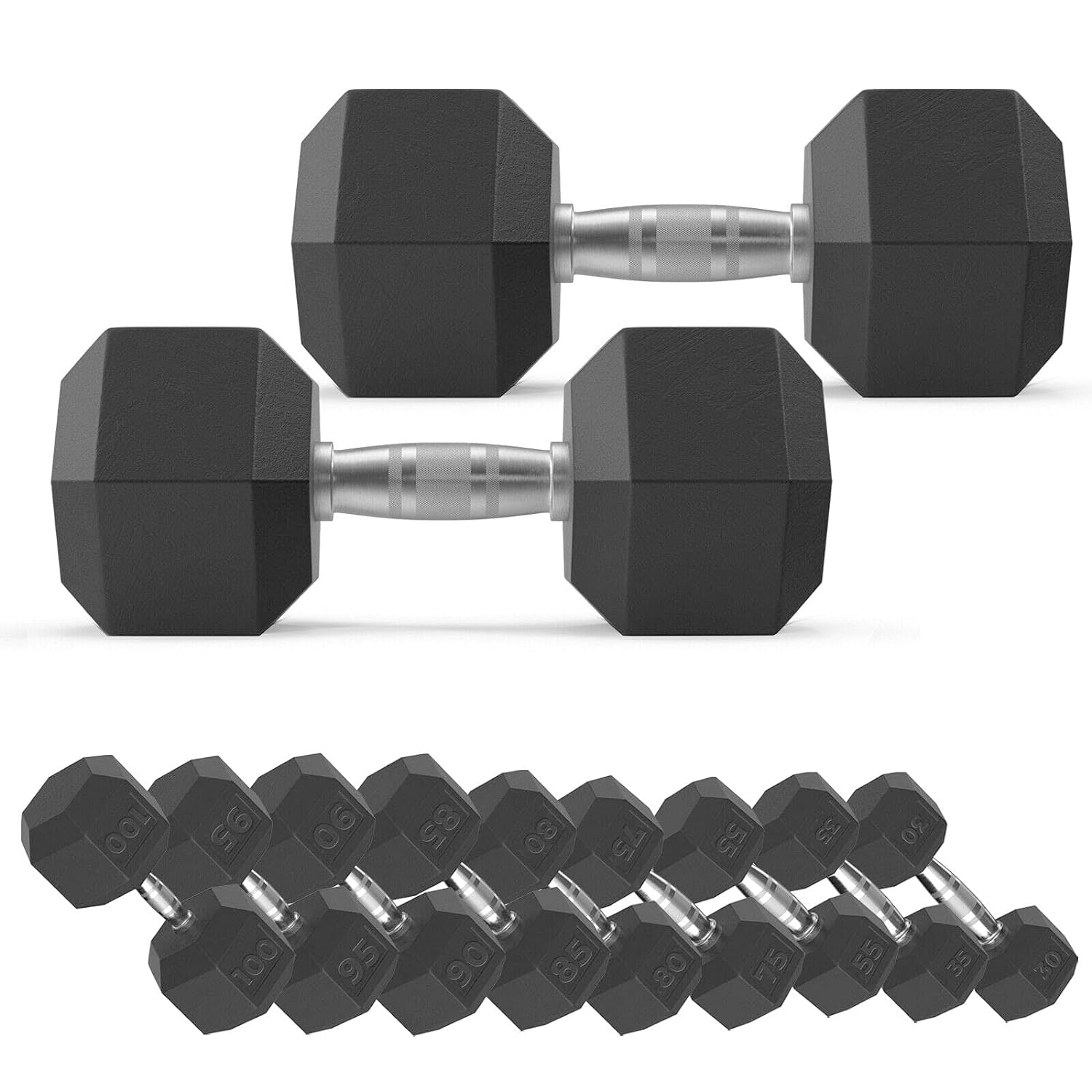 Hex dumbbell 2024 set uk