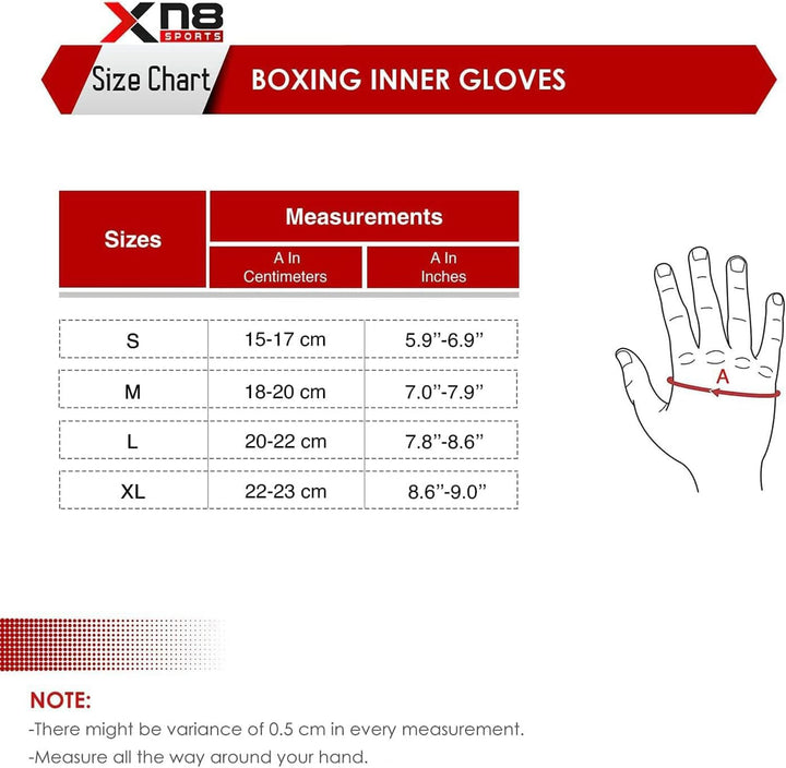 XN8 Boxing Hand Wraps Inner Gloves