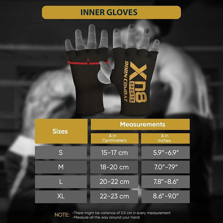 XN8 Boxing Hand Wraps Inner Gloves