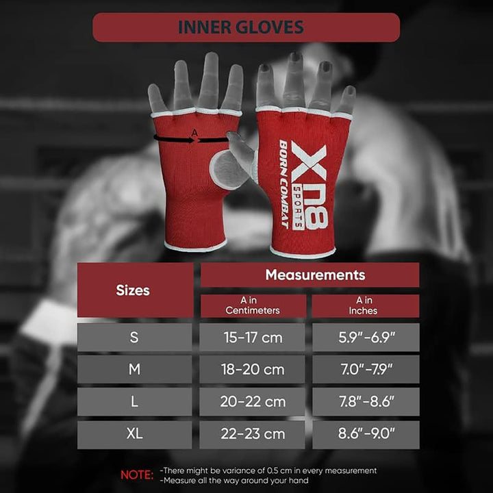 XN8 Boxing Hand Wraps Inner Gloves