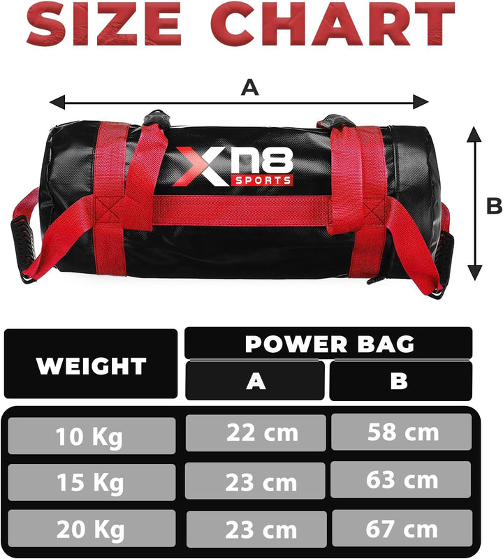 Xn8 Sandbags Weighted Power Bag