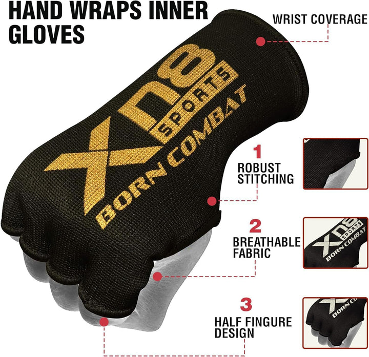 XN8 Boxing Hand Wraps Inner Gloves