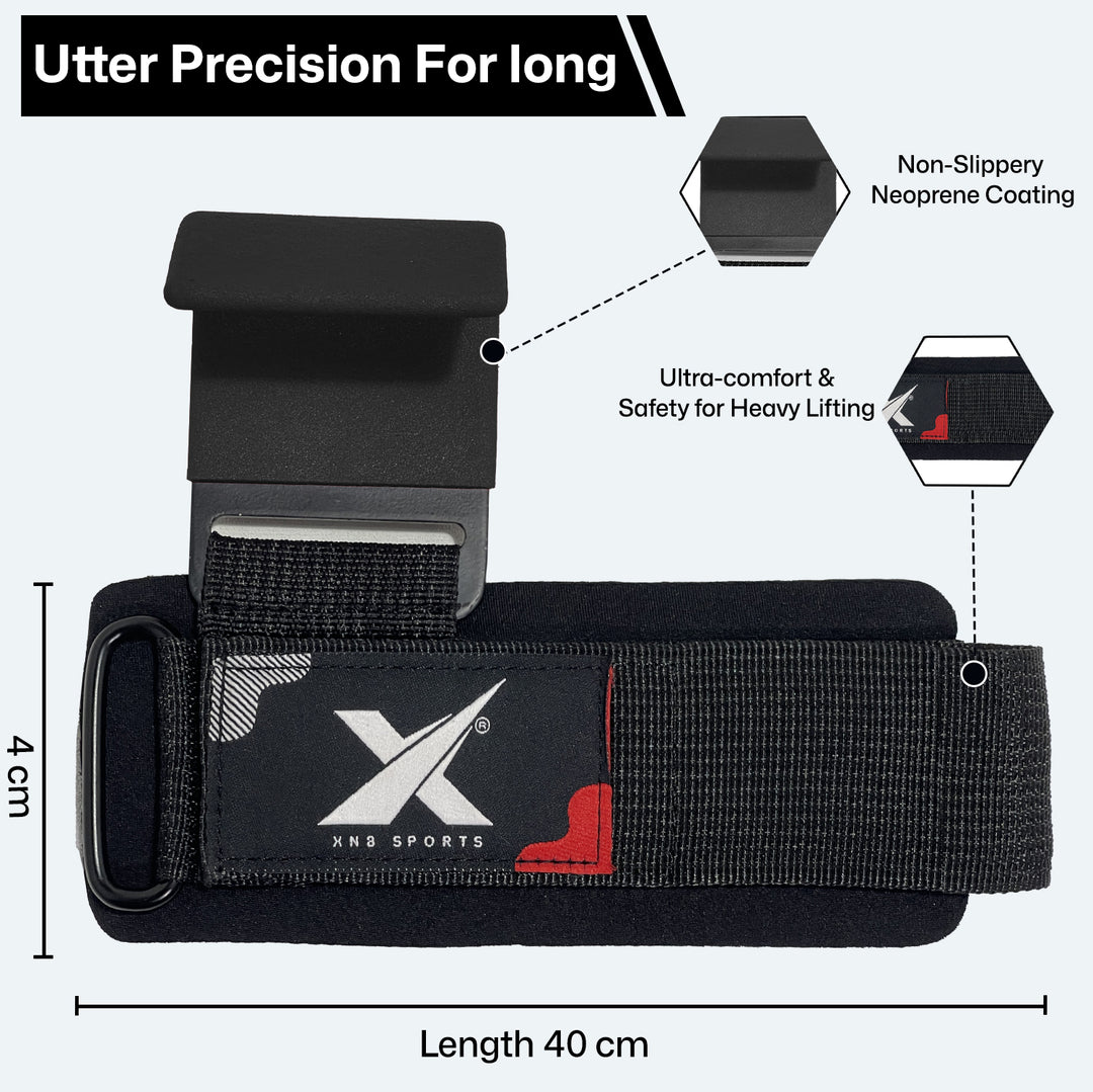 XN8 Weight Lifting Hooks Straps