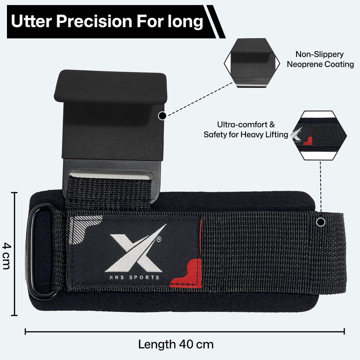 XN8 Weight Lifting Hooks Straps