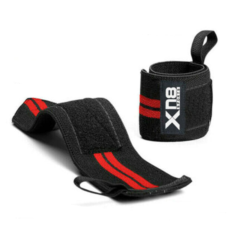 Xn8 Sports Best Weightlifting Gloves With Wrist Support Red