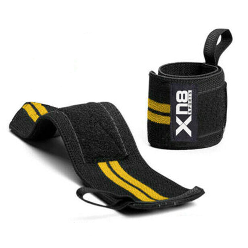 Xn8 Sports Best Weightlifting Gloves With Wrist Support Yellow