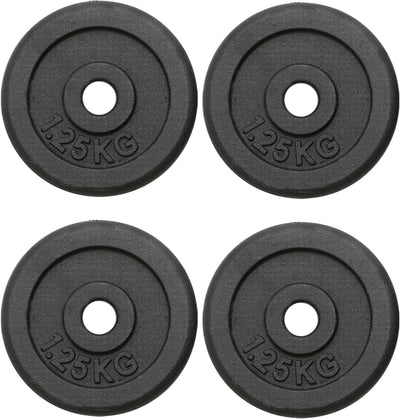Xn8 Cast Iron Weight Plates 1" Hole 5kg to 20kg Plates