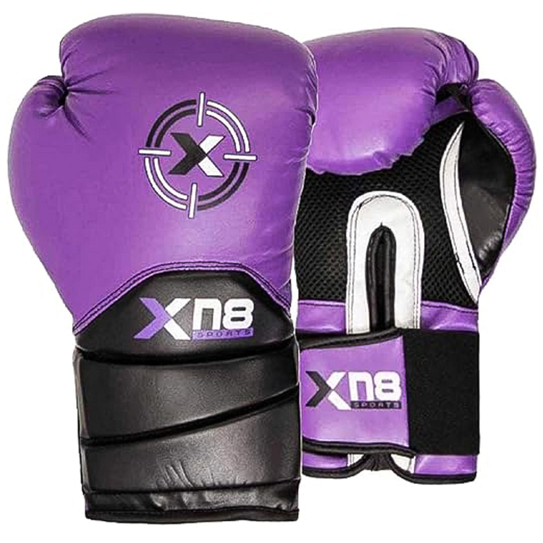 Xn8 Sports Boxing Gloves Antiquated Rex - Training Gloves for MMA, Muay Thai, Punch Bag Sparring, Fight Pad, Kickboxing, Martial Arts