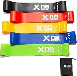 XN8 Resistance Bands Loop Set of 5