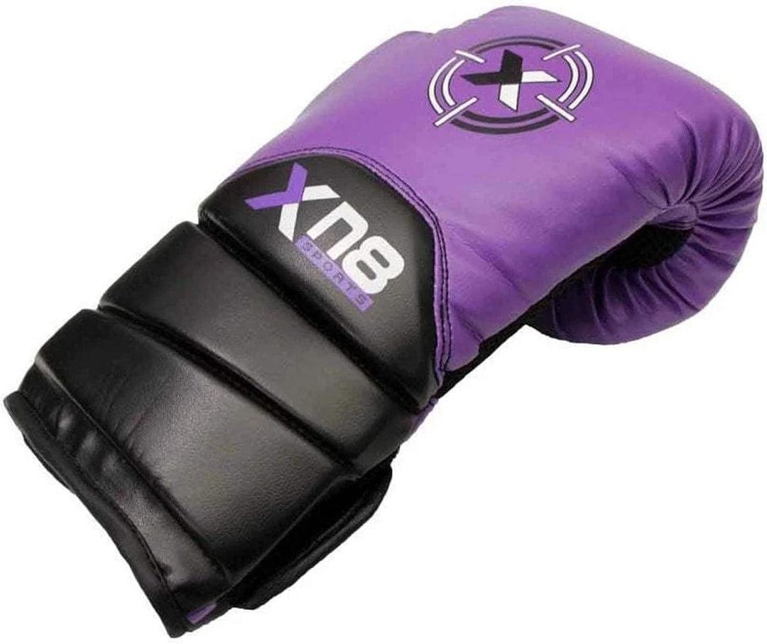 Xn8 Sports Boxing Gloves Antiquated Rex - Training Gloves for MMA, Muay Thai, Punch Bag Sparring, Fight Pad, Kickboxing, Martial Arts