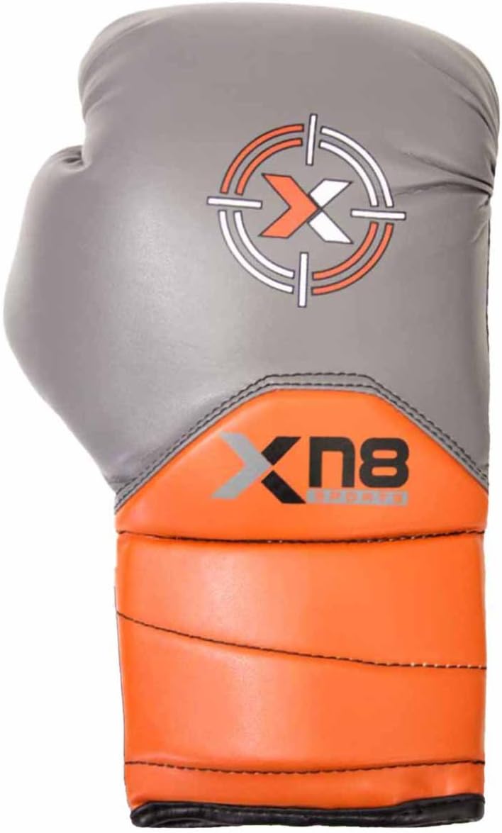 Xn8 Sports Boxing Gloves Antiquated Rex - Training Gloves for MMA, Muay Thai, Punch Bag Sparring, Fight Pad, Kickboxing, Martial Arts