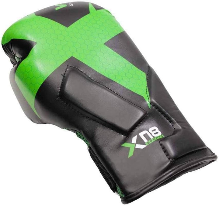 Xn8 Sports Boxing Gloves Antiquated Rex - Training Gloves for MMA, Muay Thai, Punch Bag Sparring, Fight Pad, Kickboxing, Martial Arts