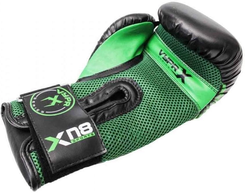 Xn8 Sports Boxing Gloves Antiquated Rex - Training Gloves for MMA, Muay Thai, Punch Bag Sparring, Fight Pad, Kickboxing, Martial Arts