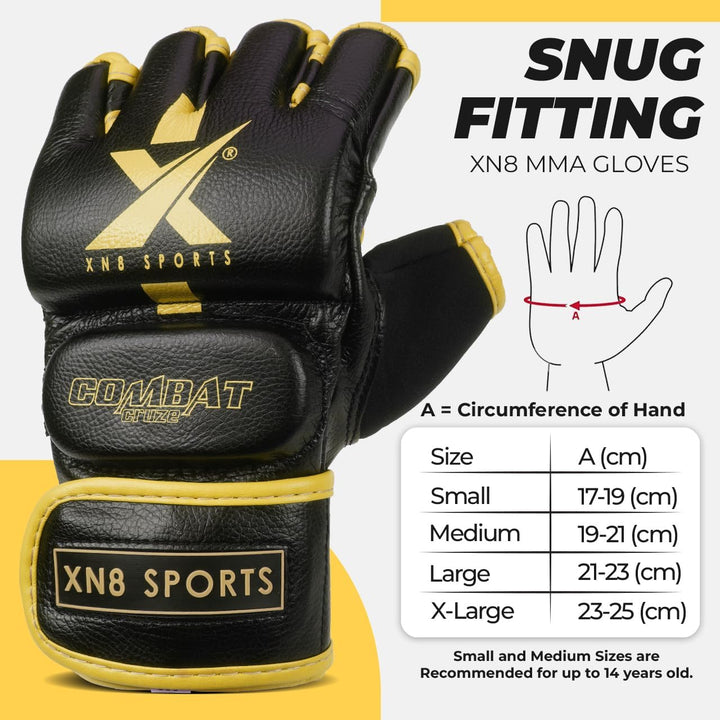 Xn8 MMA Gloves Combat Cruze Series