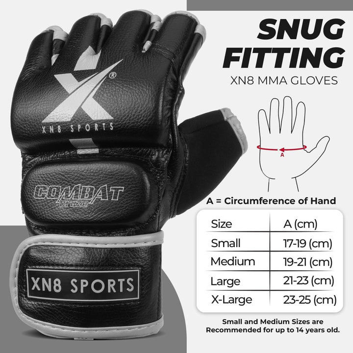 Xn8 MMA Gloves Combat Cruze Series