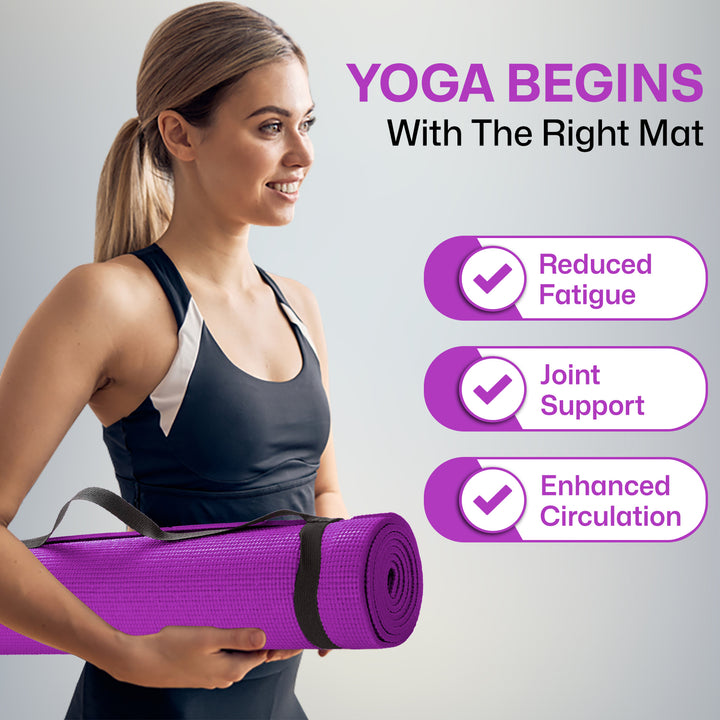 Xn8 PVC Yoga Mat 6mm