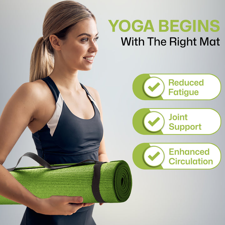 Xn8 PVC Yoga Mat 6mm