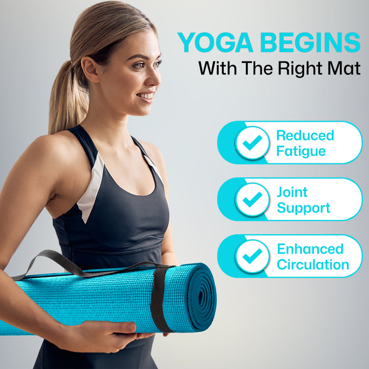 Xn8 PVC Yoga Mat 6mm