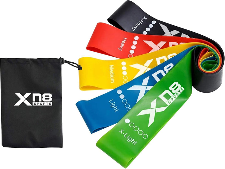 XN8 Resistance Bands Loop Set of 5