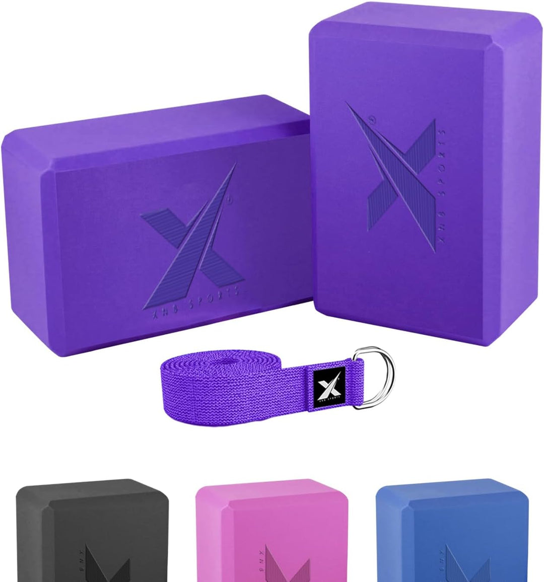 XN8 Yoga Blocks with Strap