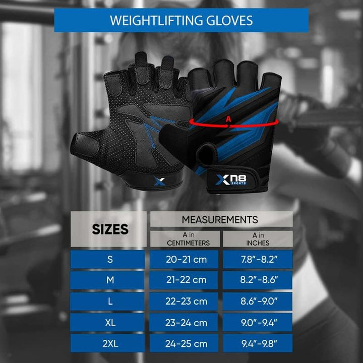 Xn8 Gym Gloves Spandex