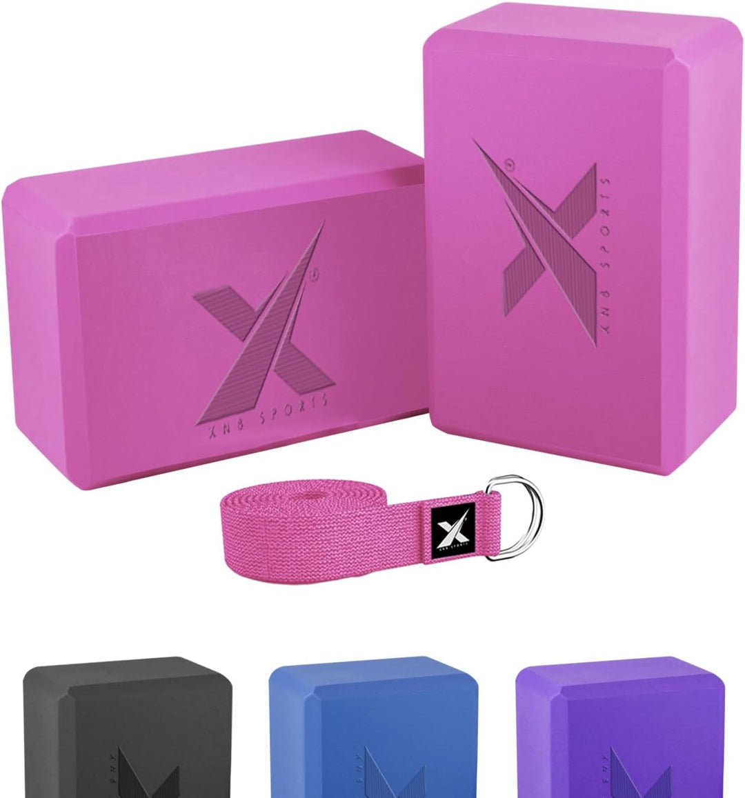 XN8 Yoga Blocks with Strap