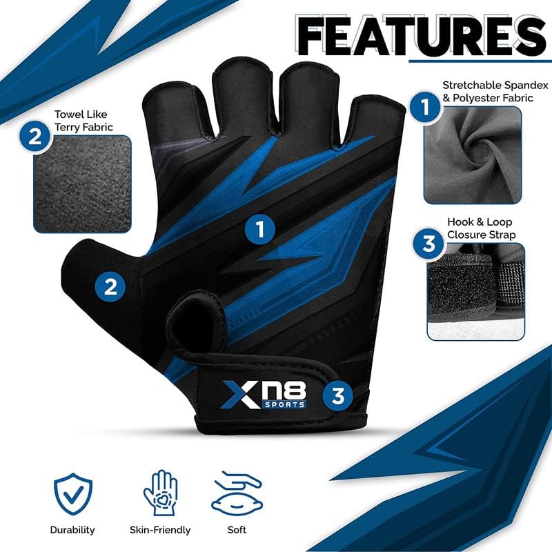 Xn8 Gym Gloves Spandex