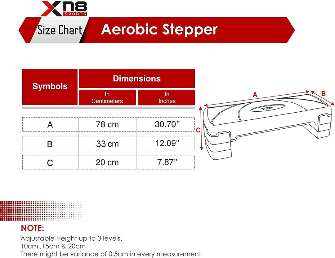 Xn8 Aerobic 4 Step Stepper