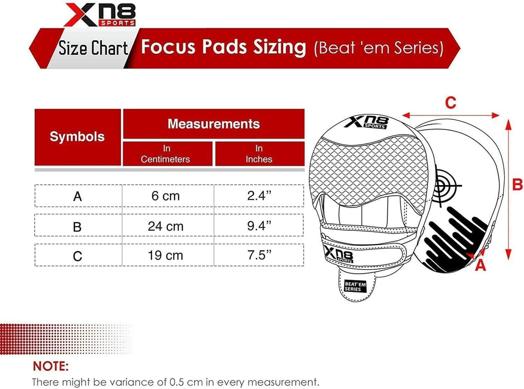 Xn8 Focus Pad Mitts BMS