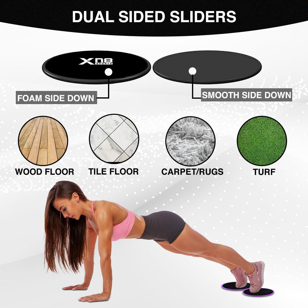 Xn8 Core Sliders Exercise Gliding Discs