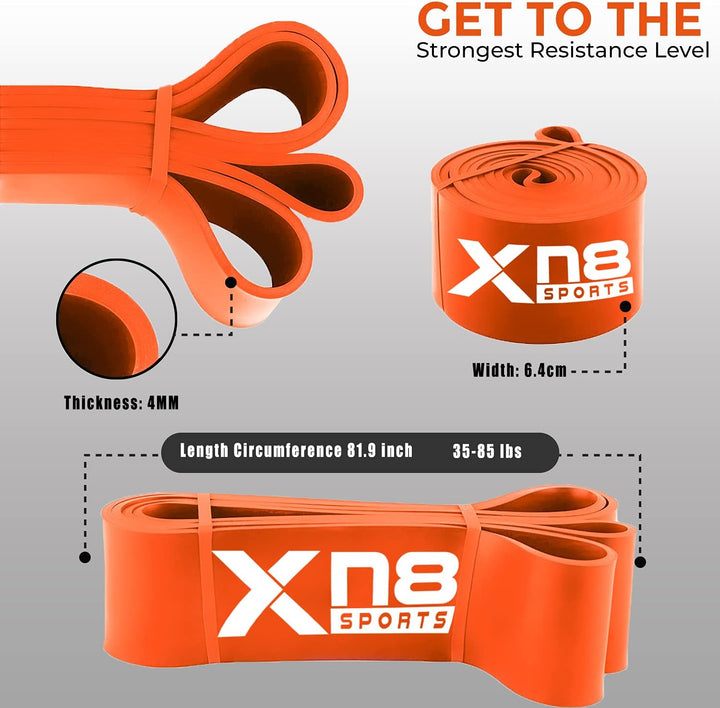 Xn8 Sports Resistance Bands Single Layer