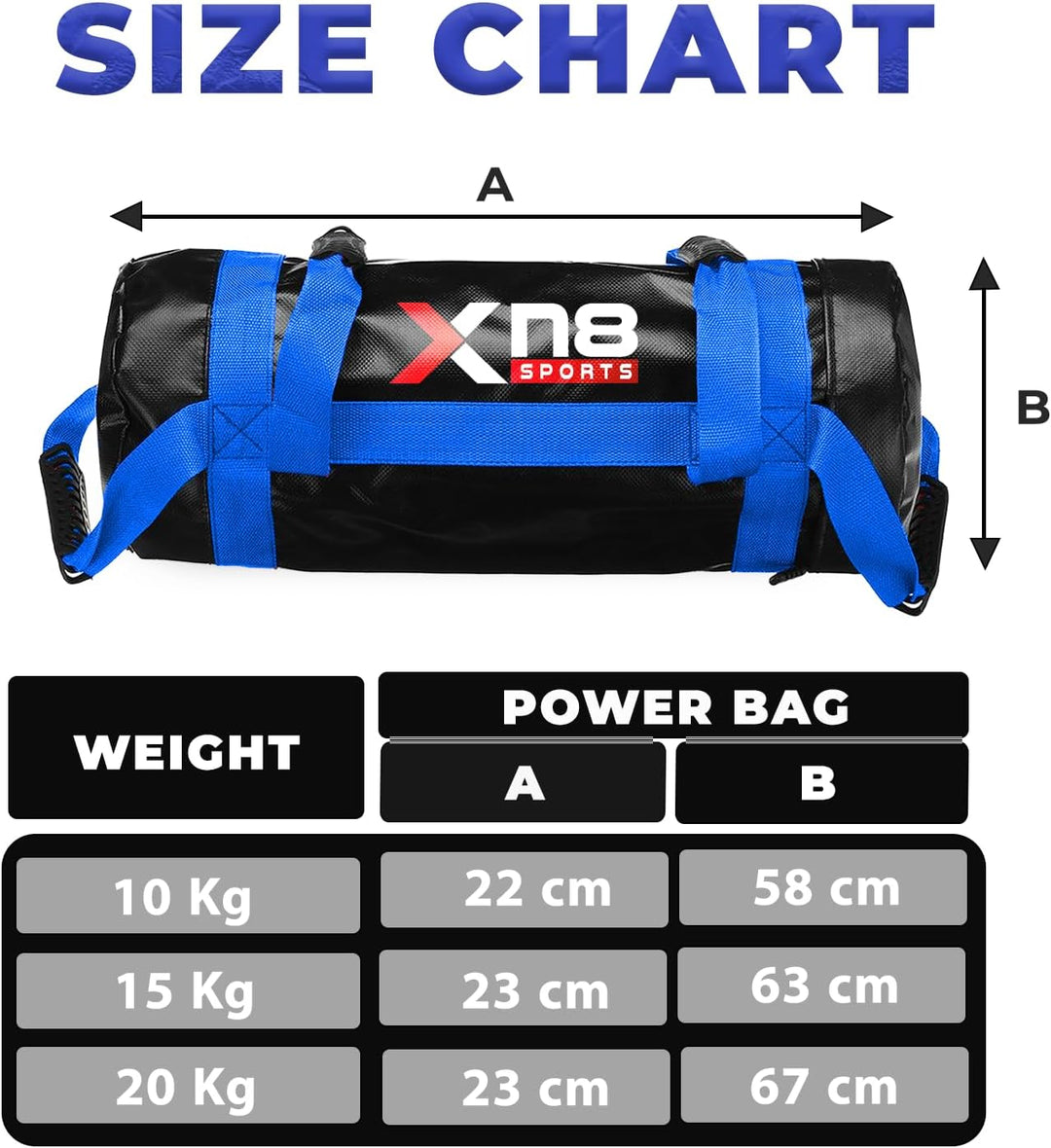 Xn8 Sandbags Weighted Power Bag