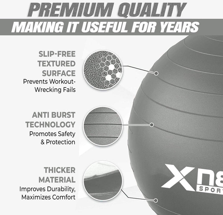 Xn8 Exercise yoga Ball for Pilates