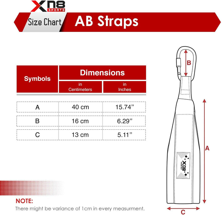 Xn8 Sports Ab Straps