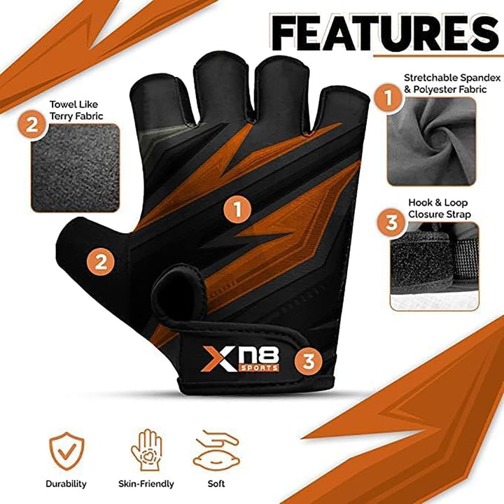 Xn8 Gym Gloves Spandex