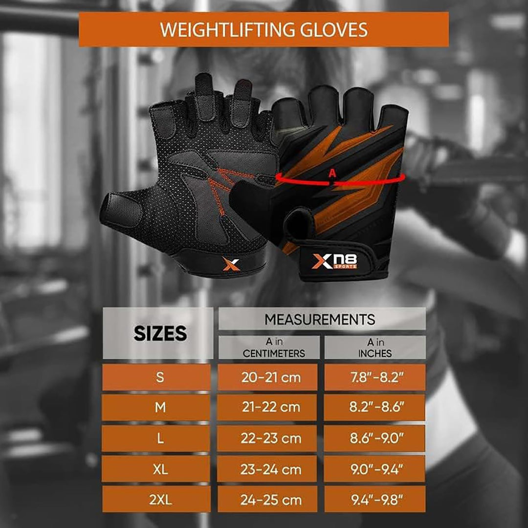 Xn8 Gym Gloves Spandex