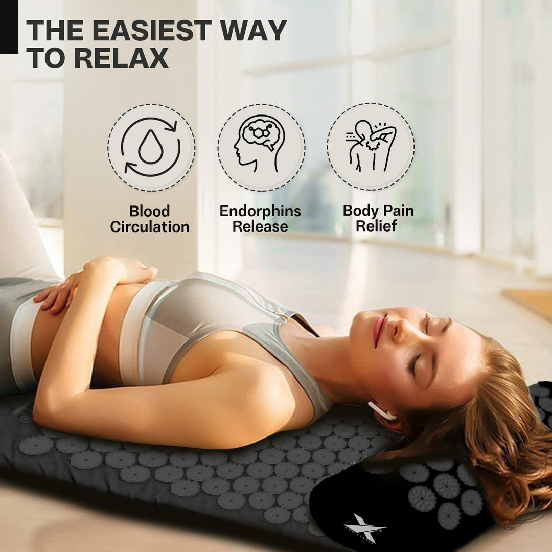 XN8 Acupressure Mat and Pillow Set