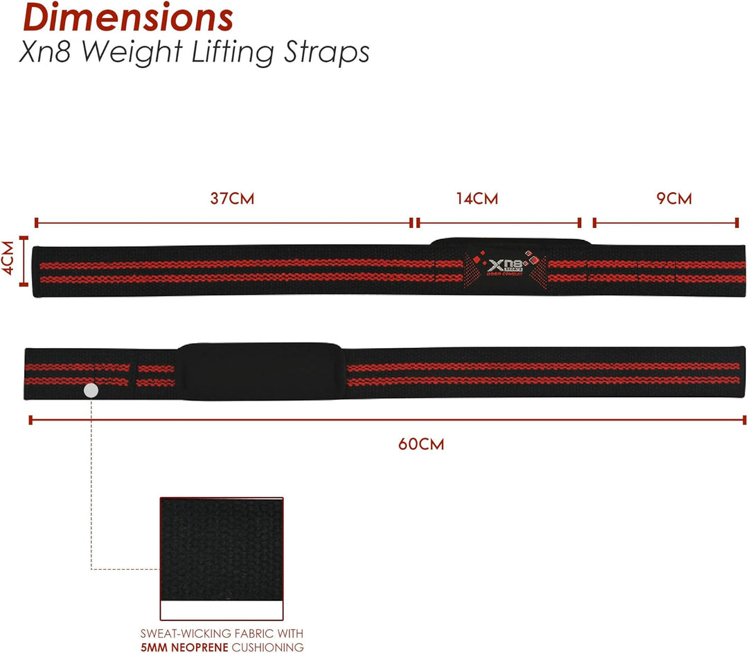 XN8 Weight Lifting Bar Straps