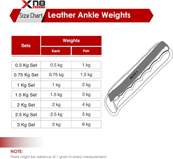 Xn8 Leather Ankle Weights