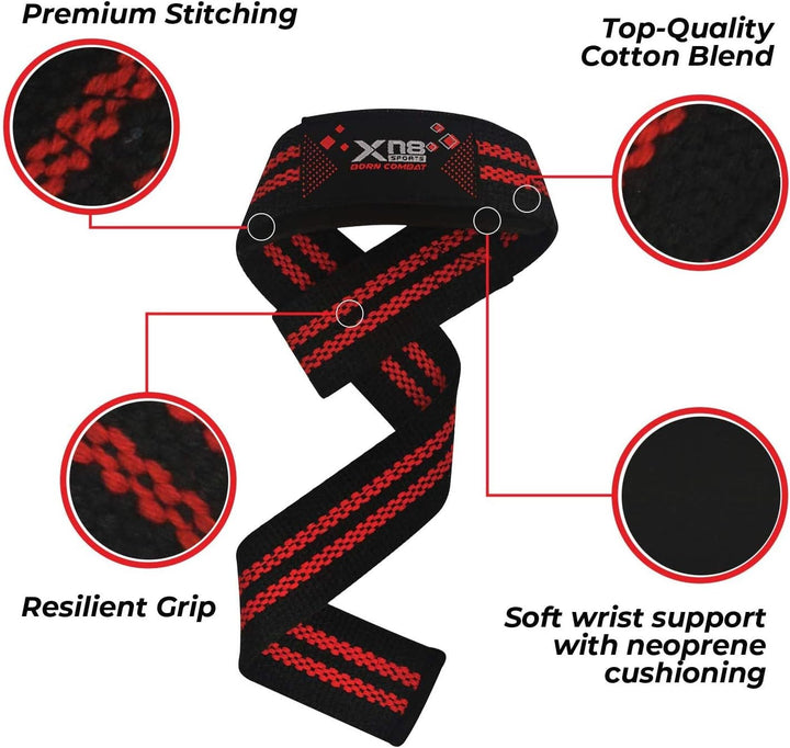 XN8 Weight Lifting Bar Straps