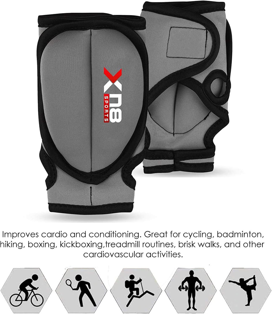 Xn8 Neoprene Weighted Gloves