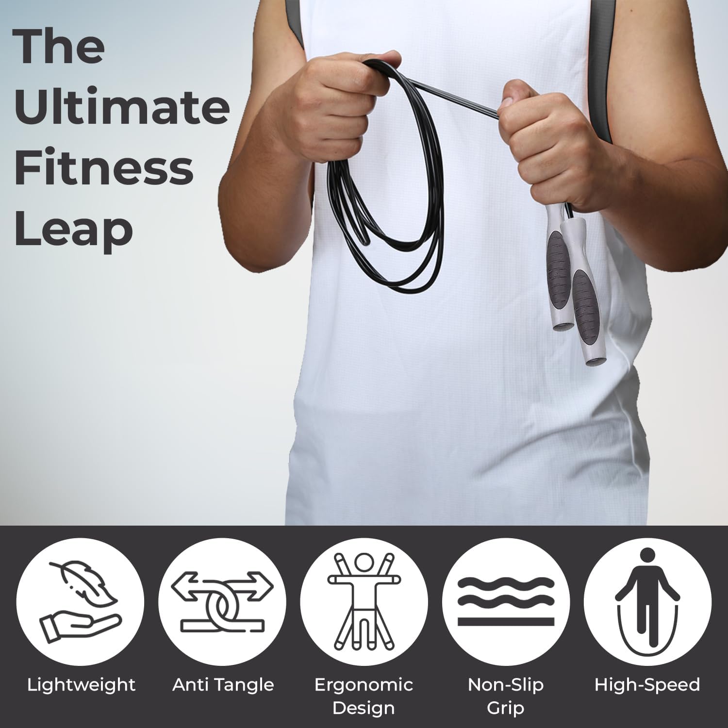 Order Now Xn8 Skipping Jumping Rope Adjustable For Men| Xn8 Sports