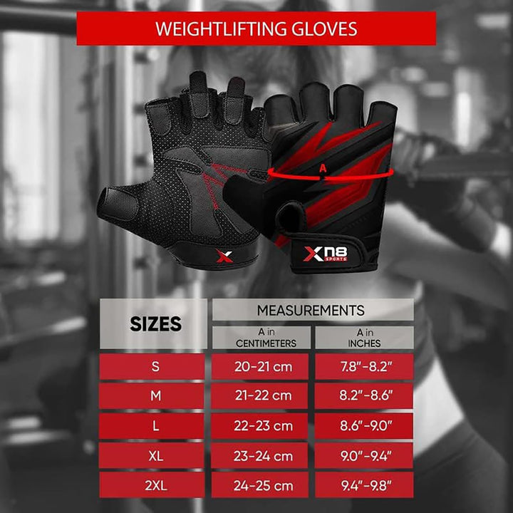 Xn8 Gym Gloves Spandex