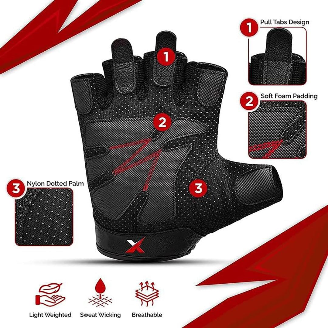 Xn8 Gym Gloves Spandex