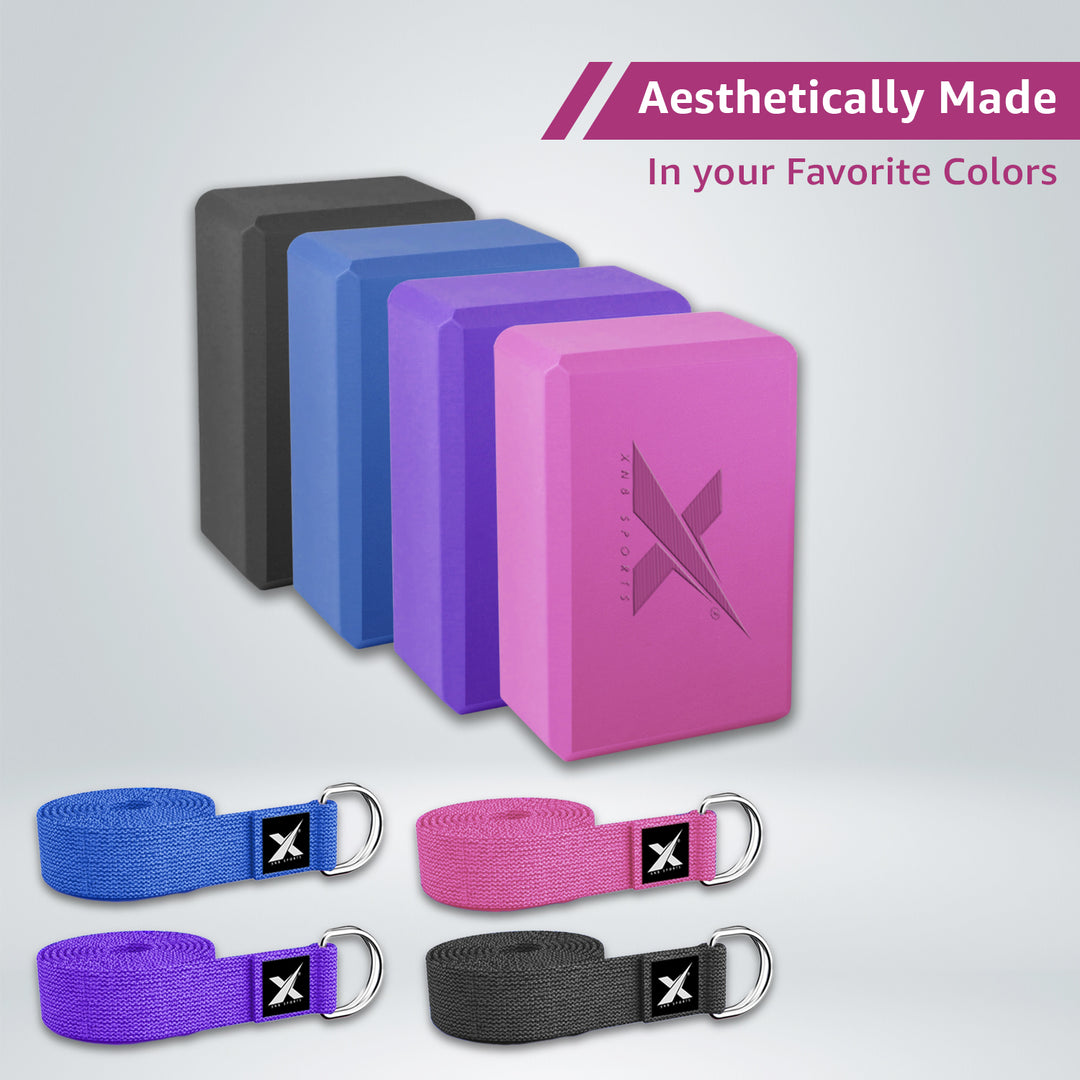 XN8 Yoga Blocks with Strap