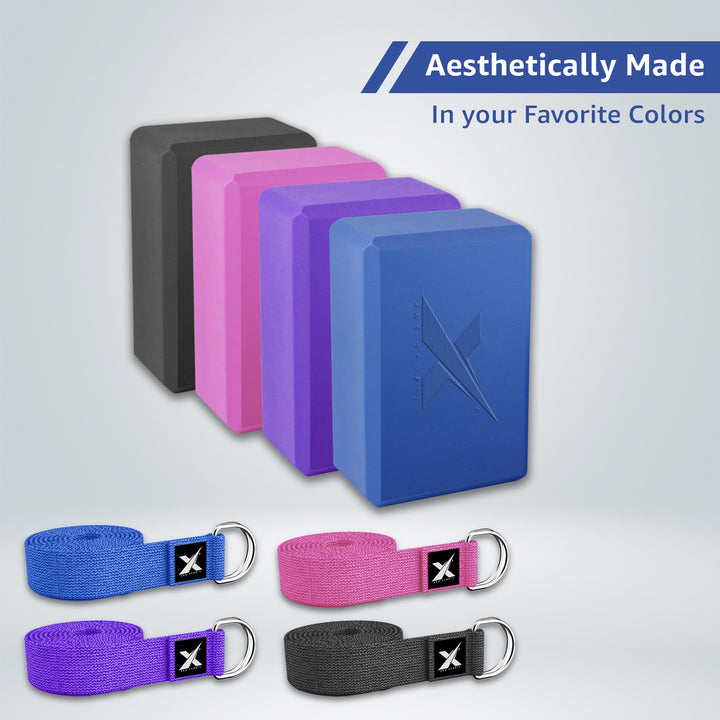 XN8 Yoga Blocks with Strap