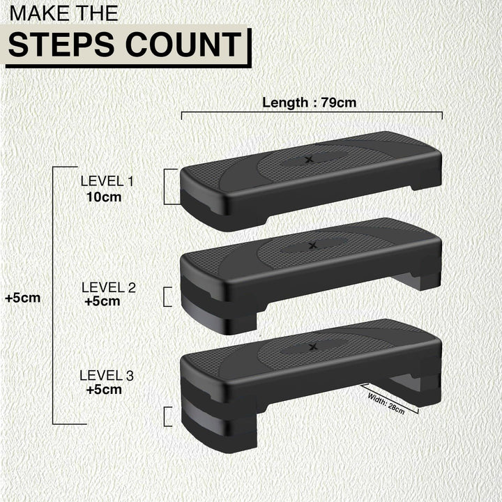 Xn8 Aerobic Stepper 3 Step