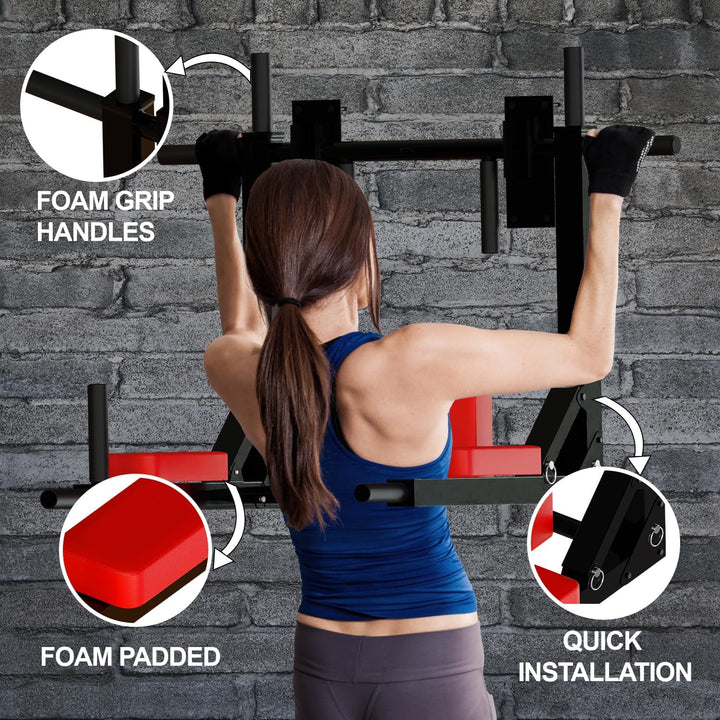 Xn8 Multifunctional Pull Up Bar Dip Station