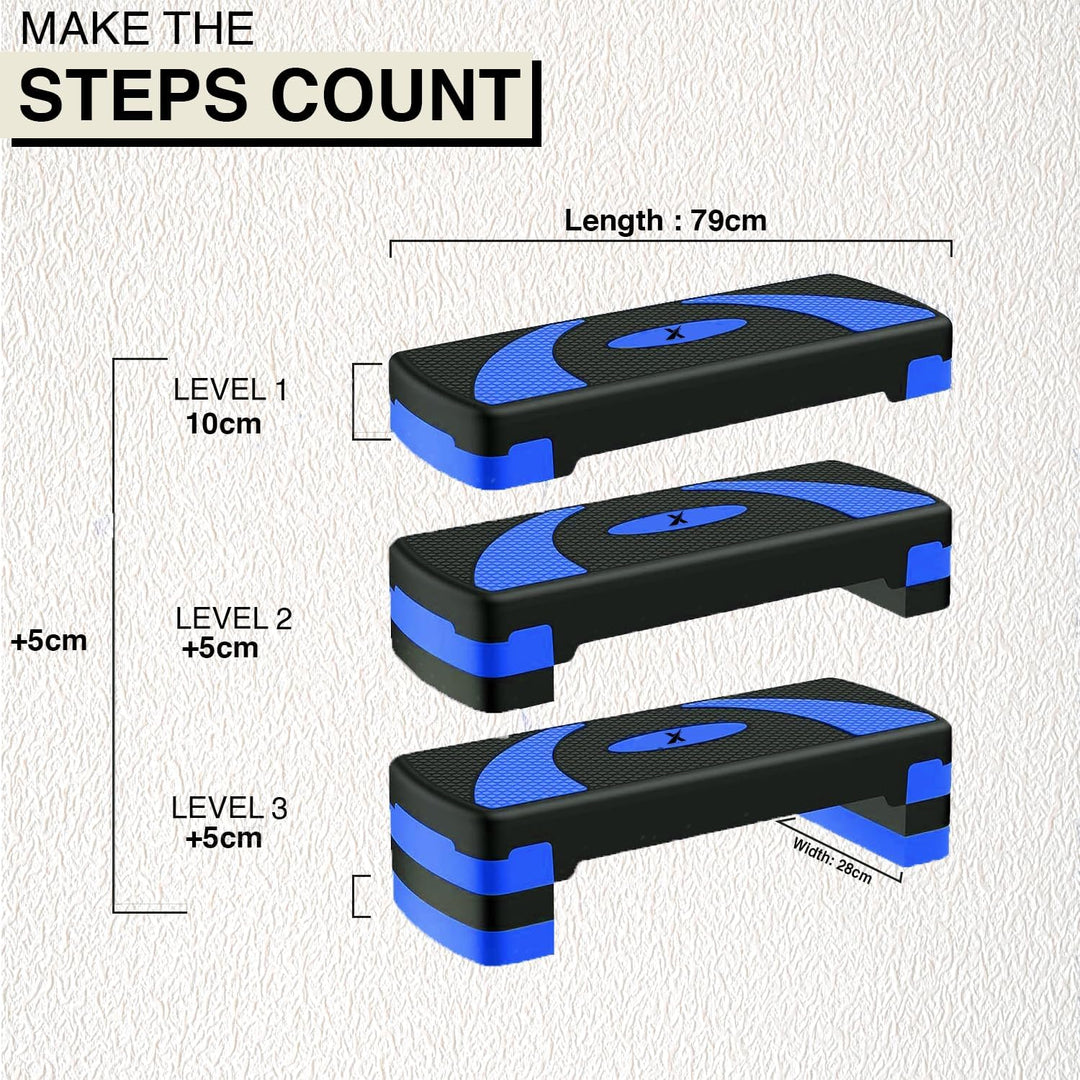 Xn8 Aerobic Stepper 3 Step