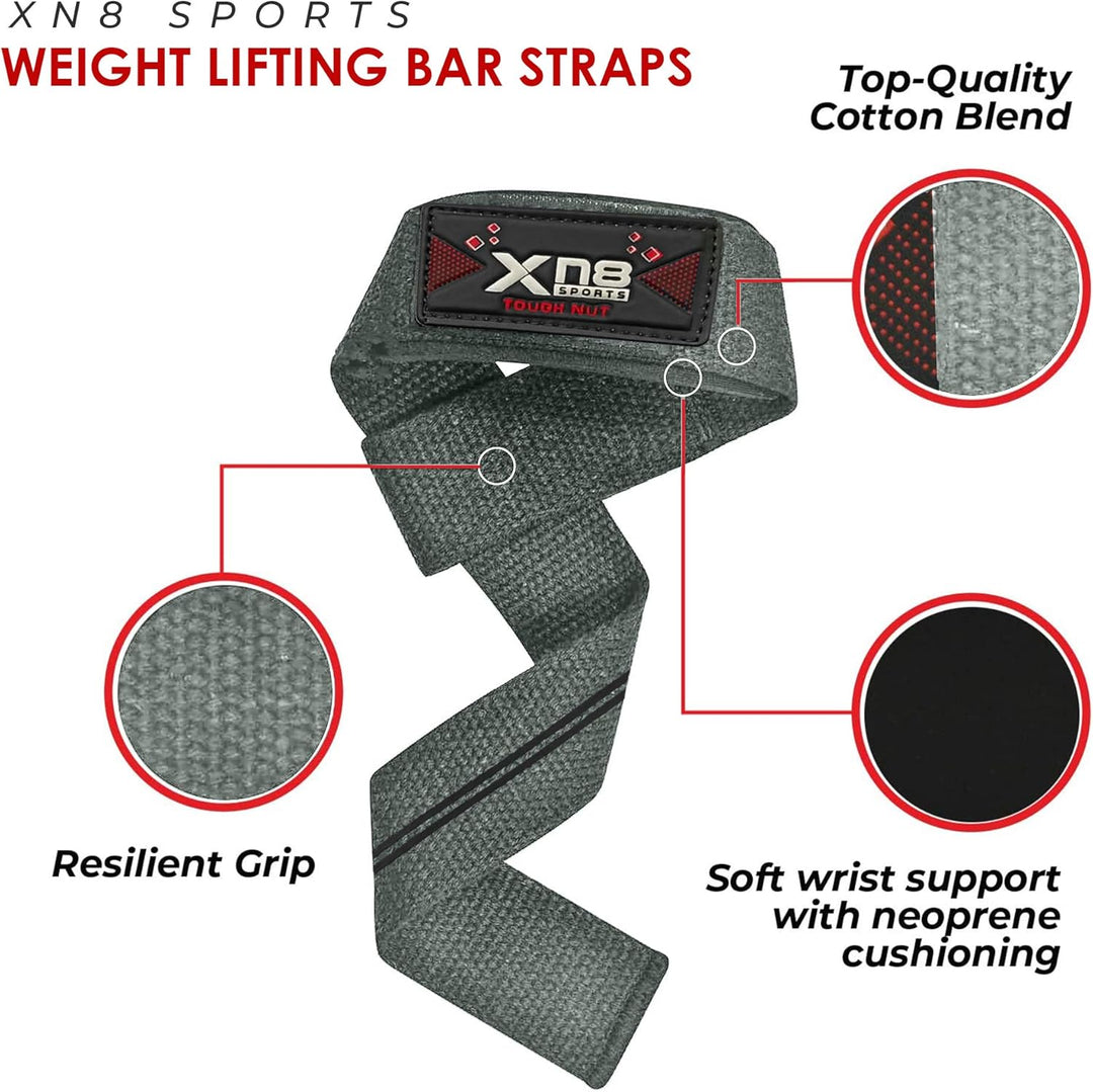 XN8 Weight Lifting Bar Straps